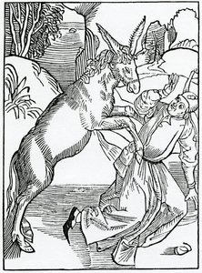 Of Fools Oppressed with Their Own Folly, illustration from Alexander Barclay